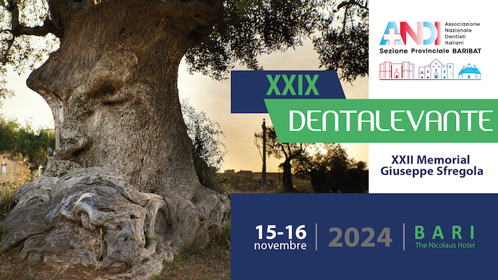 Congresso Odontoiatrico Regionale ANDI "DENTAL LEVANTE", Bari 15-16 novembre 2024